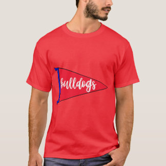 LA Tech Bulldogs Pennant T Shirt