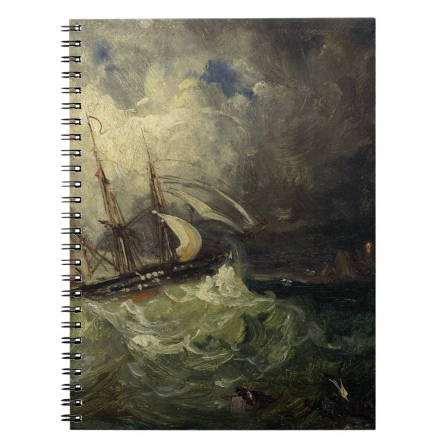 La Tempête - Félix Ziem Anteckningsbok (Framsidan)