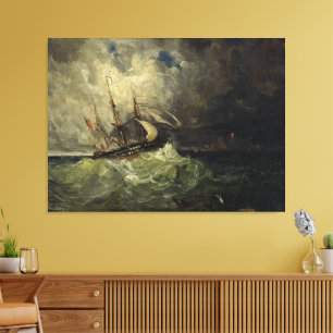 La Tempête – Félix Ziem Canvastryck