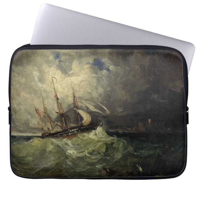 La Tempête - Félix Ziem Laptop Fodral (Framsidan)