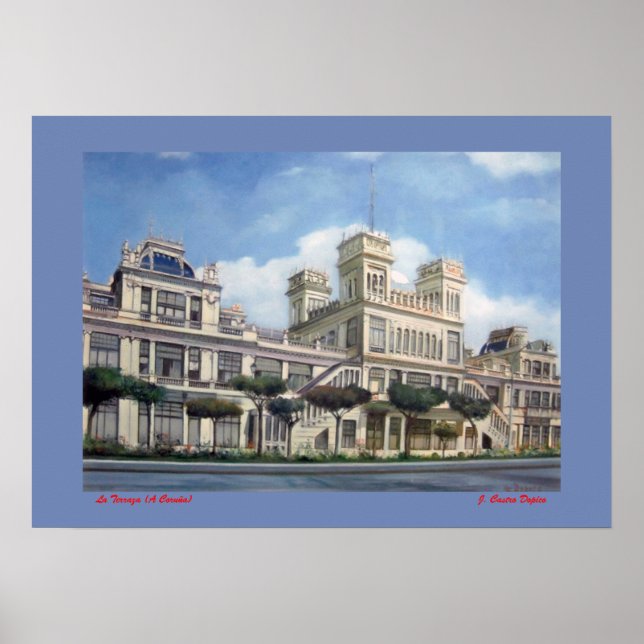 La Terraza (A Coruña) Poster (Framsidan)