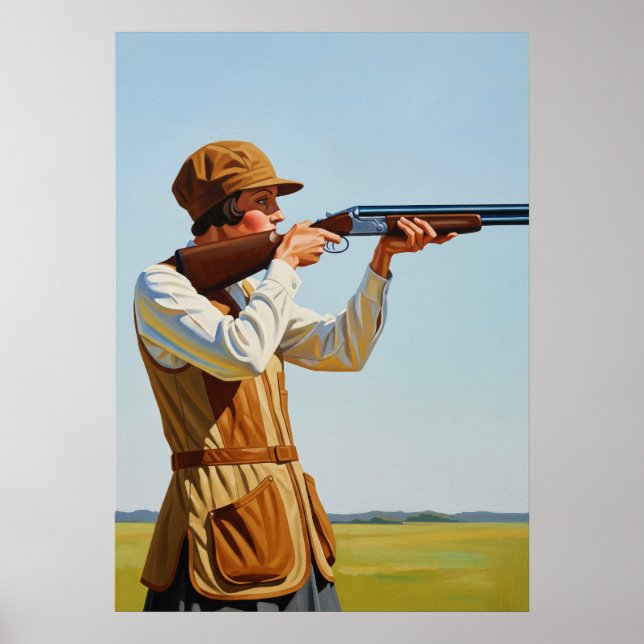 LA TIREUSE D'ÉLITE (Elite Sharpshooter) Poster (Framsidan)