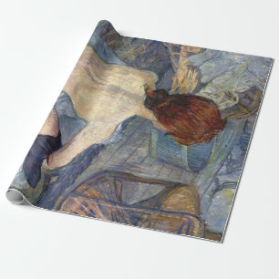 La Toilette Rousse - Toulouse-Lautrec Painting Presentpapper