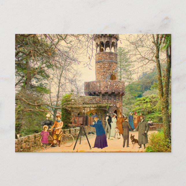 La Torre de la Quinta da Regaleira (Portugal) Vykort (Framsida)