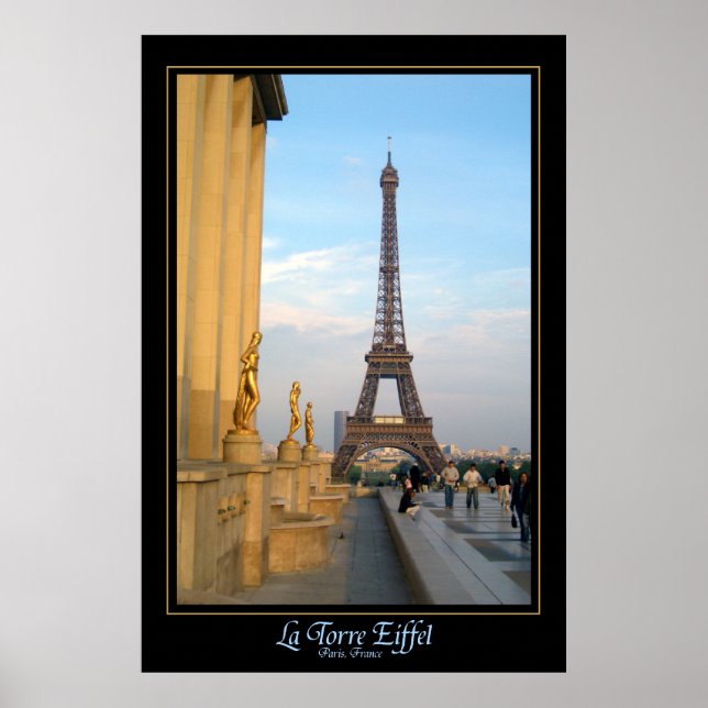 La Torre Eiffel (Effiel Torn) Poster (Framsidan)