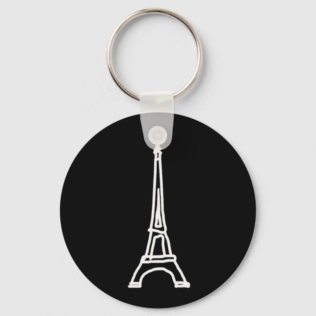 la Tour Eiffel Nyckelring (Framsida)