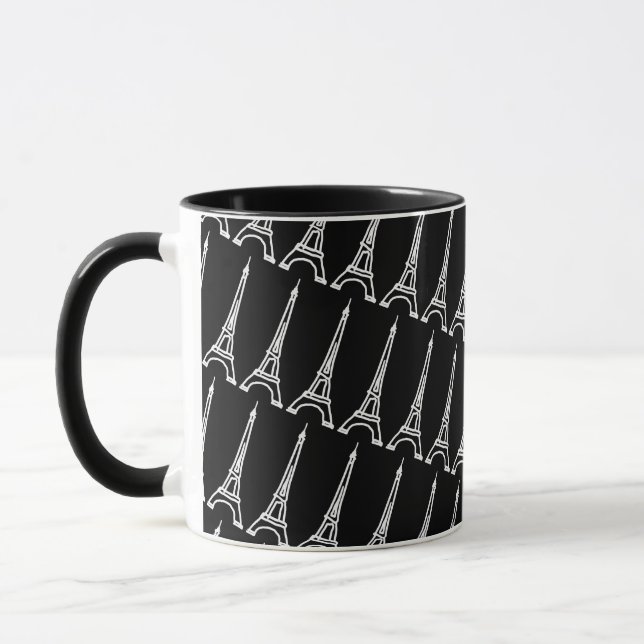 la Touri Eiffel Mugg (Vänster)