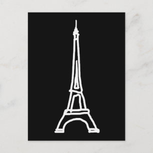 la Touri Eiffel Vykort