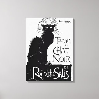 La tournée du Chatta Noir Canvastryck