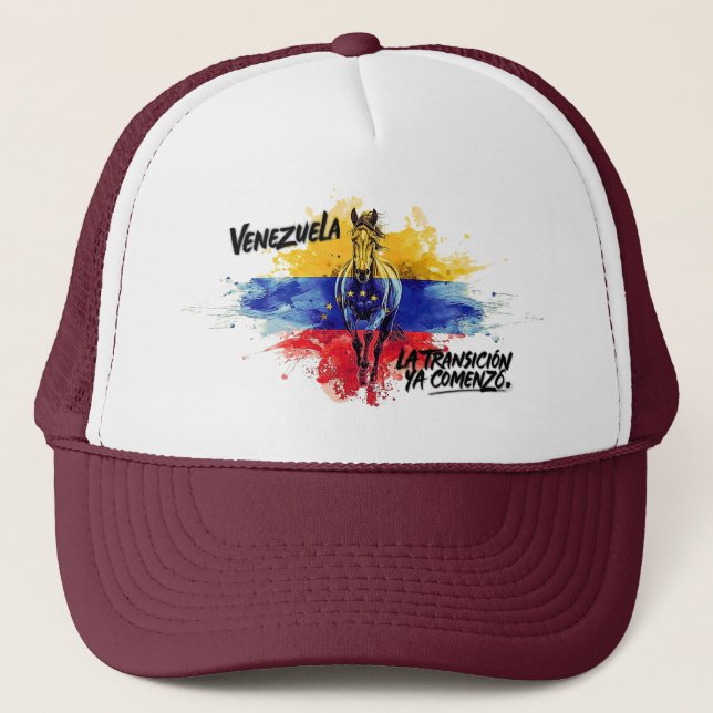 “La Transición ya comenzó” – Orgullo Venezolano Keps (Framsida)