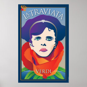 La Traviata, Opera Poster