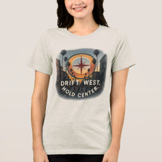 LA Tri-blend Women's Tee | Featherlight Citywear