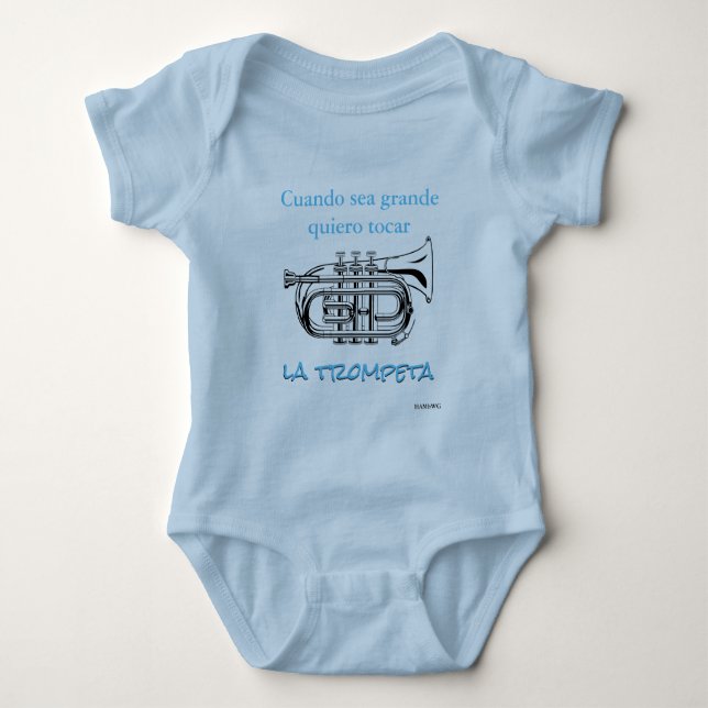 la trompeta t shirt (Framsida)