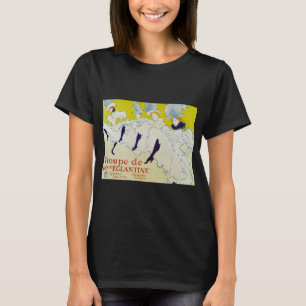 La Troupe de Mlle Eglantine av Toulouse Lautrec T Shirt