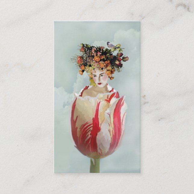 La Tulipe Visitkort (Framsida)