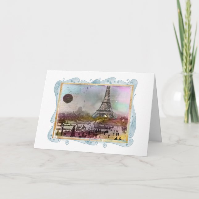La turnerar Eiffel Kort (Framsida)