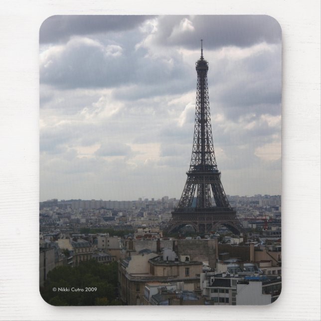 La turnerar Eiffel Mousepad Musmatta (Framsidan)