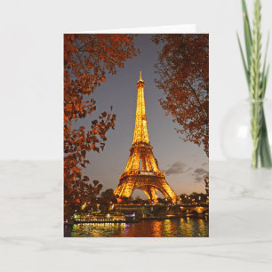 La turnerar Eiffel - Paris, frankrike - Kort
