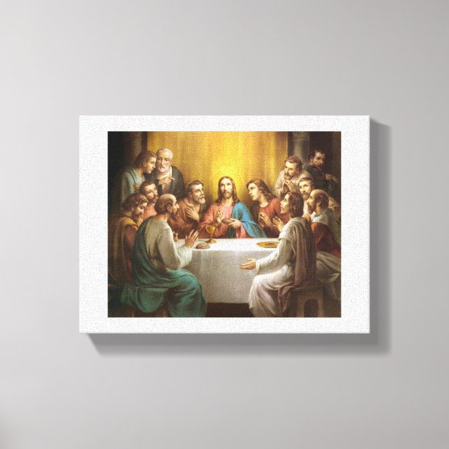 la última cena canvastryck (Framsida)
