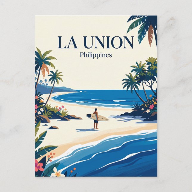 La Union Filippinerna Vykort (Framsida)