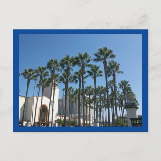 LA UNION STATION vykort (Framsida)