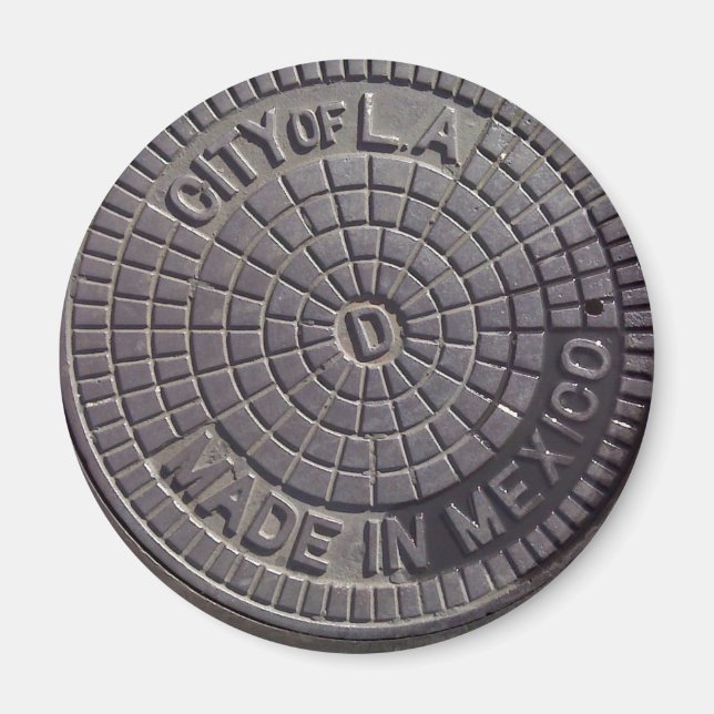 LA Ursprung Rd Magnet (Framsidan)