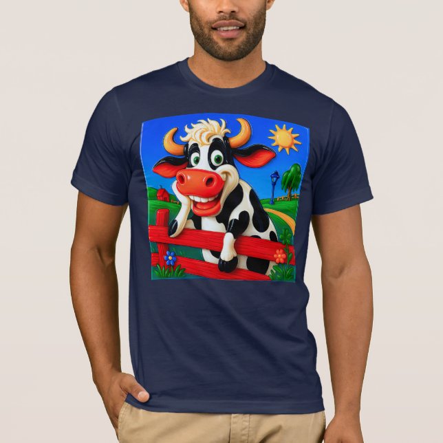 La vache qui rit t shirt (Framsida)