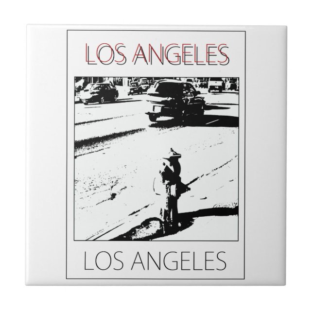 LA vatten-pump Kakelplatta (Framsidan)