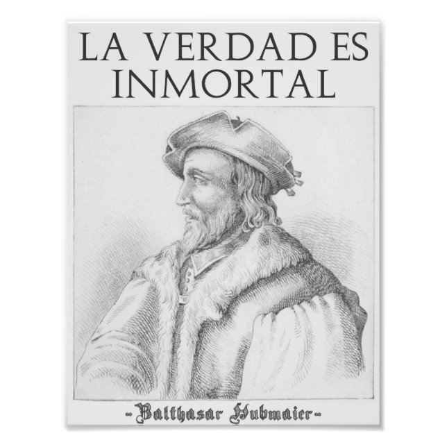La Verdad Es Inmortal Fototryck (Framsidan)