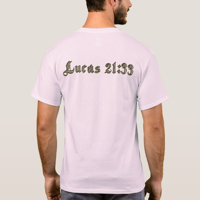 La Verdad Es Inmortal(Gold Alterna) T Shirt (Baksida)