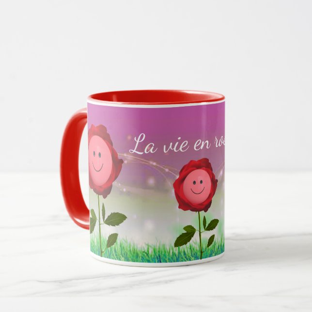 La vie en ro Mugg (Framsida vänster)