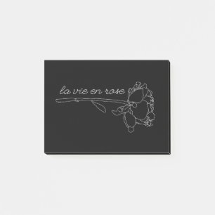 la vie en ro post-it block