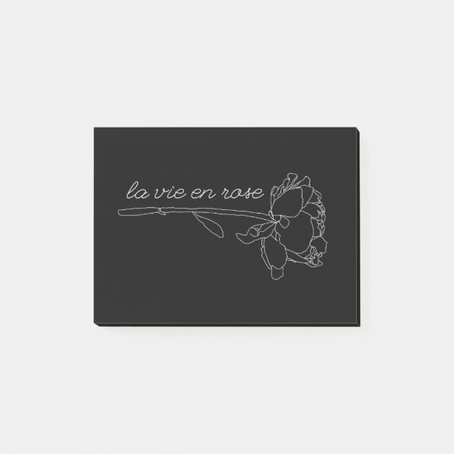 la vie en ro post-it block (Framsida)