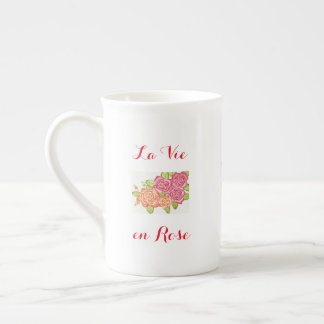 La Vie en Rose ボーンチャイナマグカップ Benporslin Mugg