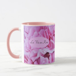 La Vie en Rose Rosa Nejlikor Mugg