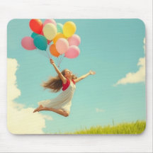 La Vie Est Belle Girls med ballonger.