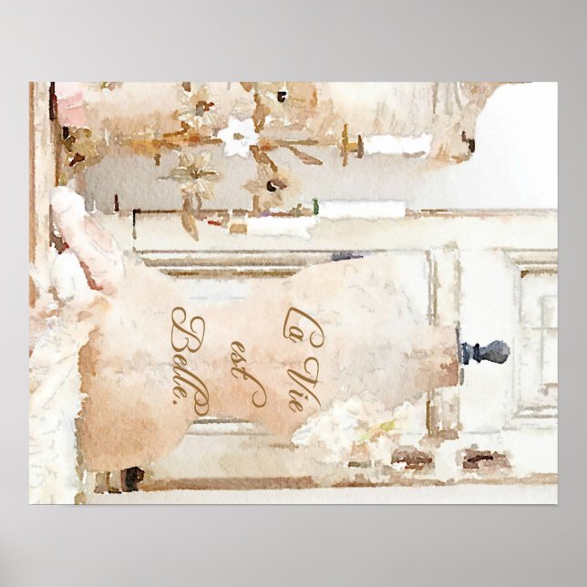 La Vie est Belle Poster (Framsidan)