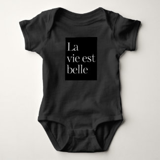 La vie est belle t shirt