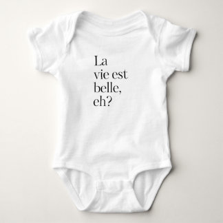 La vie est belle, va? t shirt