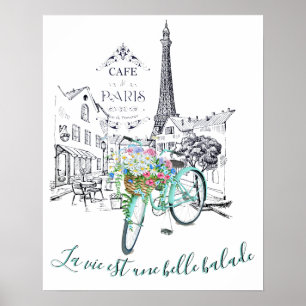 La vie est une bellade balade poster