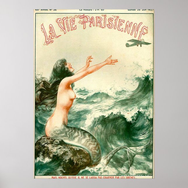 LA VIE MAGAZINE POSTER (Framsidan)