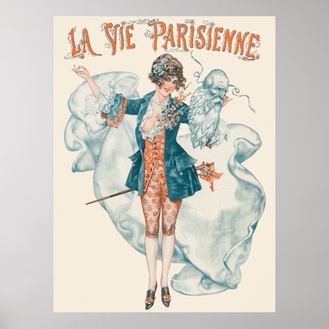 La vie parisienne - Avril Poster (Framsidan)