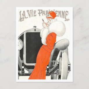 La Vie Parisienne Frankrike 1922 Vykort
