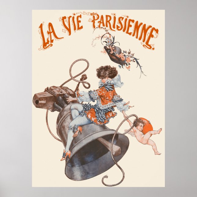 La vie parisienne - Les cloches de Pâques ont rame Poster (Framsidan)