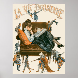 La Vie Parisienne - L'histoire de Frankrike Poster