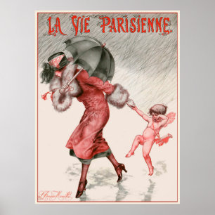 La Vie Parisienne - L'Kärlek mouillé Poster