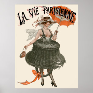 La Vie Parisienne - Modigare la taxe, être à la mo Poster