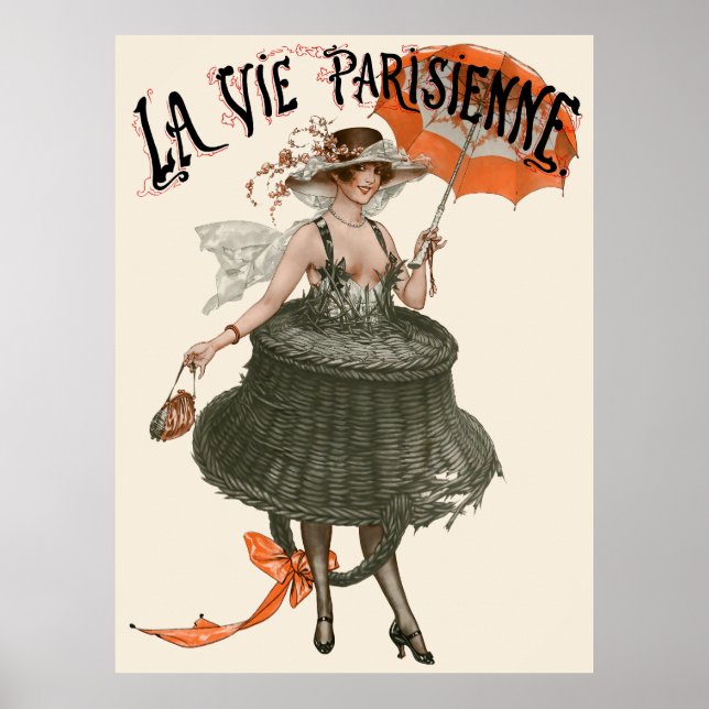 La Vie Parisienne - Modigare la taxe, être à la mo Poster (Framsidan)
