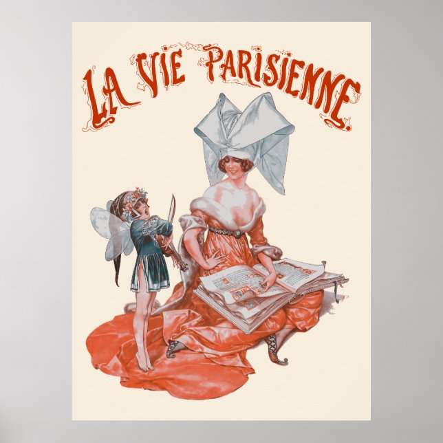 La vie parisienne - Musique profane. Le galant mén Poster (Framsidan)