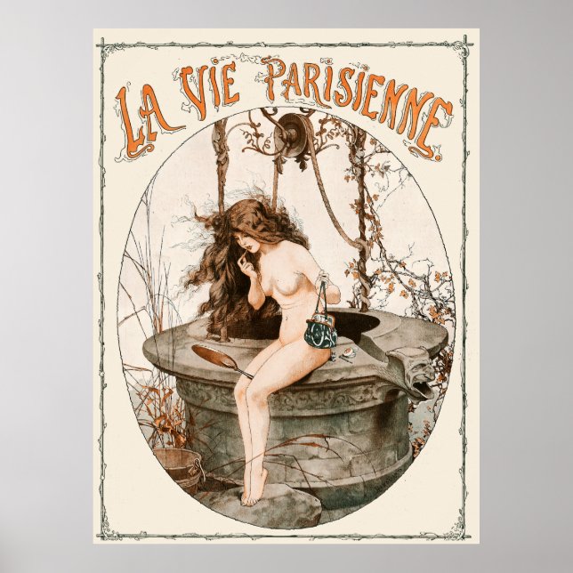 La Vie Parisienne - N'oublions pas que la Vérité e Poster (Framsidan)
